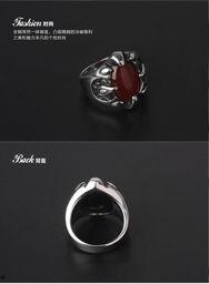 日韩潮男镶钻戒指视频